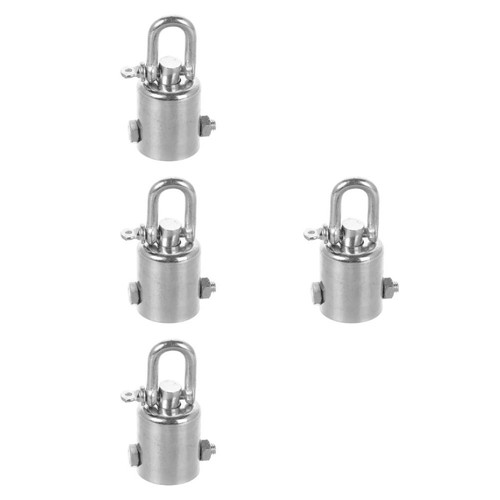 Sturdy silver steel chain - silver,