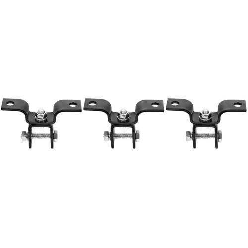 Durable black iron punch - black,