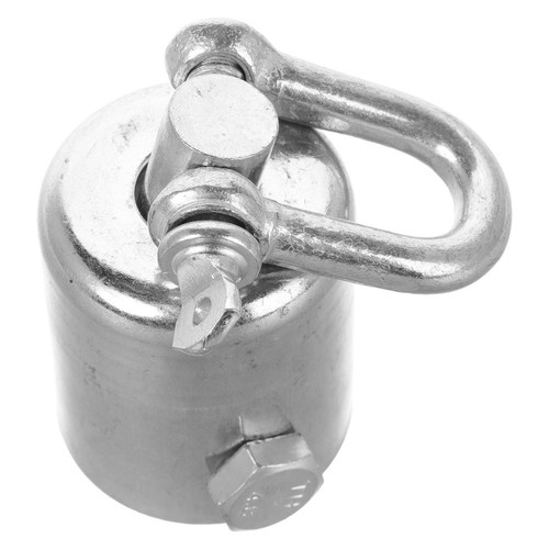 Silver steel punch bag - steel, chain