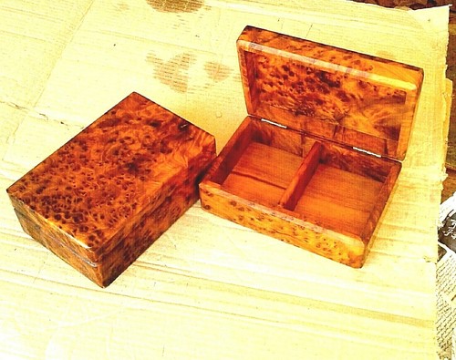 Woden boxes thuya wooden - thuya,